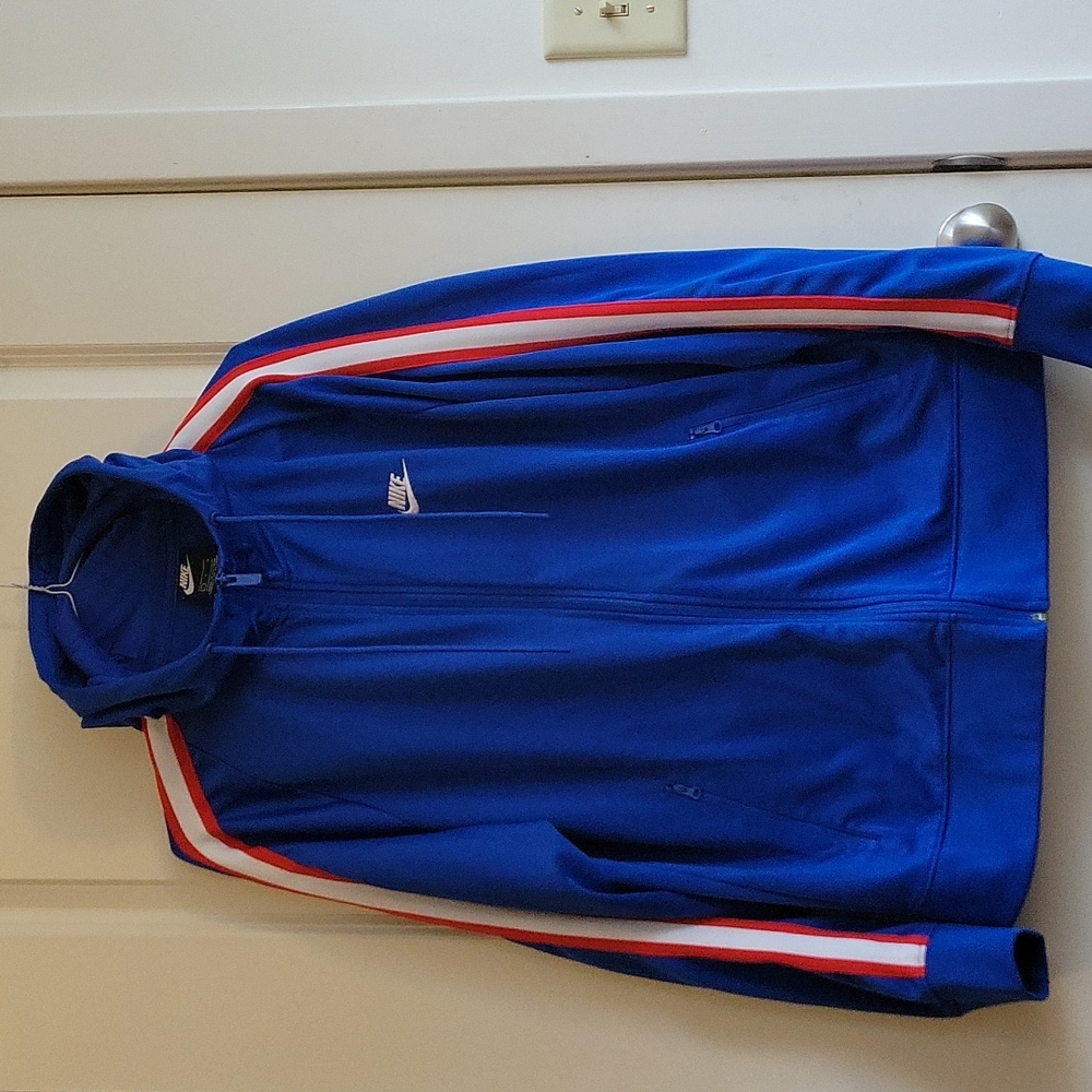 Nike track hooded jacket
